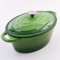 Кастрюля чугун 3,5 см Mayer&Boch покрытие эмаль бежевая MB (х2) 40656