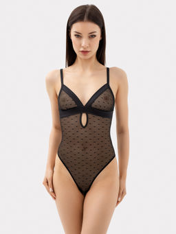 Боди женское в черном цвете черный1 432230 - Mark formelle фото 2