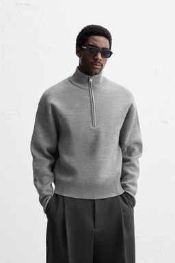 QUARTER ZIP JUMPER - Zara фото 19