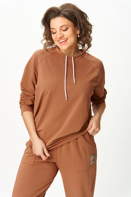 Джемпер Rumoda 2270 коричневый  фото 4