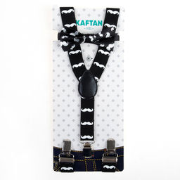 Набор для мальчика подтяжки и галстук-бабочка Джентльмен, 30 х 13 см - Kaftan фото 2