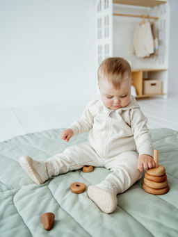 Костюм с толстовкой Ванильный пудинг утепленный 0+ - Bungly фото 13