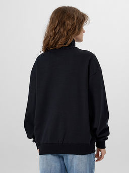 Толстовка женская черная на молнии - Mark formelle фото 2