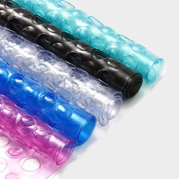 Коврик противоскользящий в ванну Доляна «Попурри», на присосках, 31×48 см, цвет МИКС