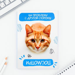 Ежедневник А5, 80 л. Тонкая обложка Рискуй