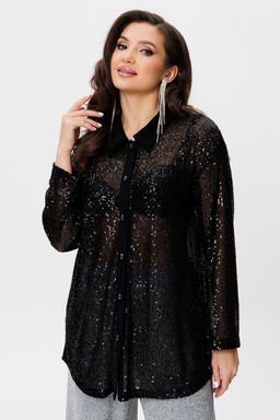 Платье INVITE 4083 черный дизайн - Mira fashion фото 10