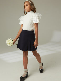 Блузка белый 242230321 - Nota bene фото 7