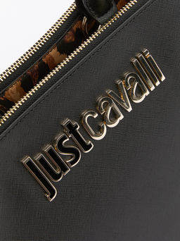 Женский тоут JUST CAVALLI METAL LETTERING Артикул 4107673, черный  фото 3
