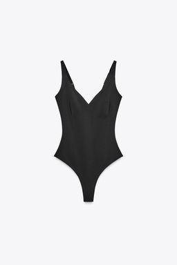 STRAPPY POLYAMIDE BODYSUIT - Zara фото 20