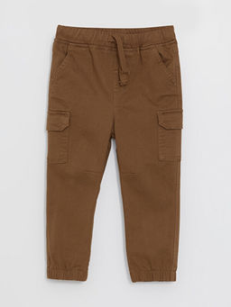 Beli Lastikli Basic Erkek Bebek Pantolon - Waikiki фото 3