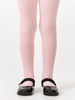 Колготки детские ACOOLA Brianna светло-розовые хлопок