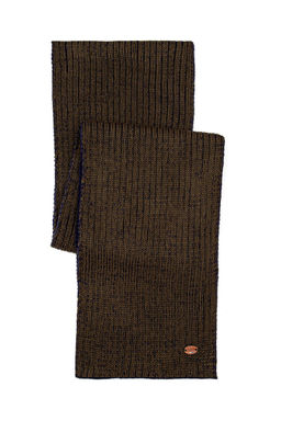 Мужской шарф цвета хаки Неожиданная скидка в корзине