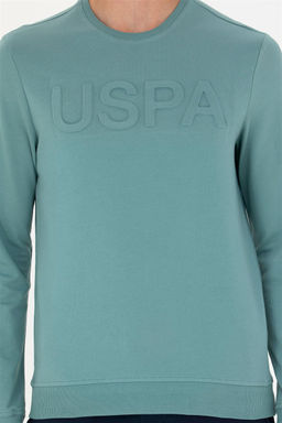 Мужской мятный базовый свитшот Неожиданная скидка в корзине - U.s. polo assn фото 6