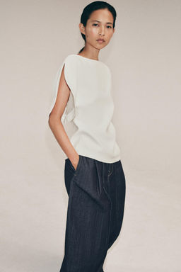 PUFF SLEEVE TOP ZW COLLECTION - Zara фото 21