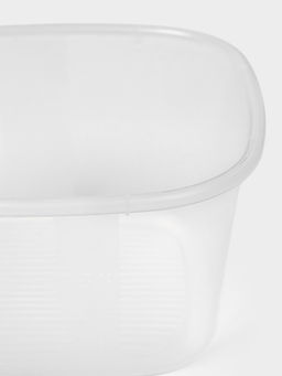 Цена за 4 шт. Контейнер пищевой SparkPlast BioFresh, 500 мл, пластик, прозрачный, крышка микс