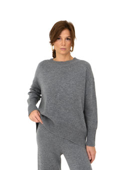 Джемпер женский из кашемира 1121 серый