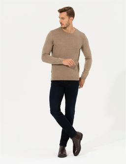 Vizon Slim Fit Bisiklet Yaka Triko Kazak - Pierre cardin фото 4