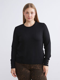 Bisiklet Yaka Kad?n Triko Kazak