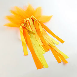 Карнавальный ободок «Лучистое солнце», жёлто-оранжевый