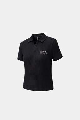 Поло Черный ANTA SKATE SS Polo