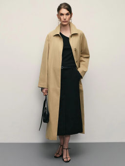 Плащ с поясом / Zarina  фото 3