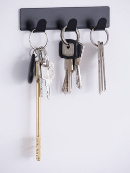 Крючок на липучке 2,5x12x2 черный нержавеющая сталь - Denastia фото 6