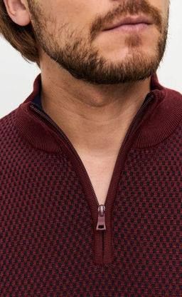 Джемпер F121-15-12032 bordo - Fine joyce фото 6