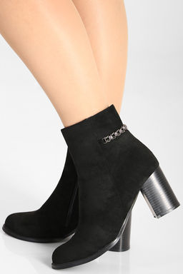 Ботинки из флока