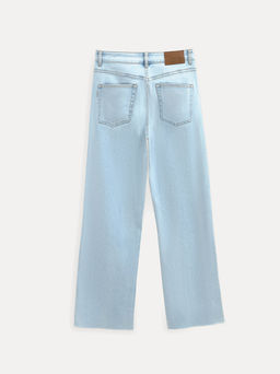 CONTE CON-784 Джинсы wide leg ULTRA-LONG небесно-голубого цвета light blue