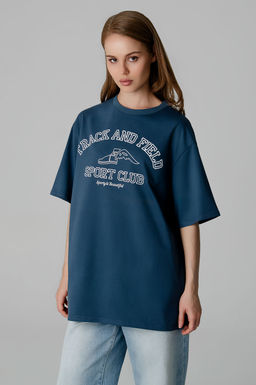 Арт. 3188 Футболка женская оверсайз 42-48 (4 шт) Цвет:изумрудный - Калинка фото 6