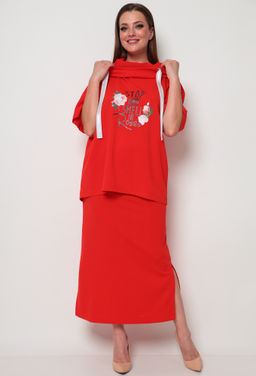 Комплект Michel Chic 1248 красный - Melissena фото 4