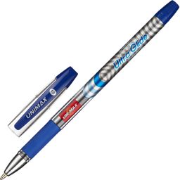 Ручка шариковая неавтоматическая Unomax/Unimax Ultra Glide 1,0син,масл,манж