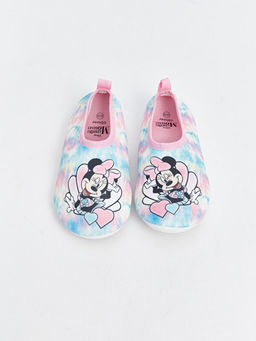 Minnie Mouse Bask?l? K?z ?ocuk Deniz Ayakkab?s? - Waikiki фото 3