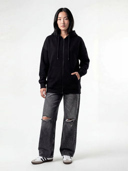 Толстовка с начесом J.613 черный