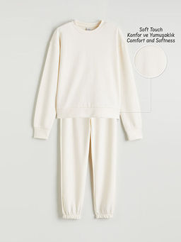 Bisiklet Yaka K?z ?ocuk Soft Touch E?ofman Tak?m