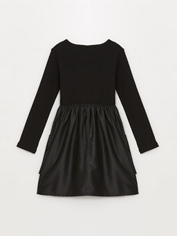 Bisiklet Yaka K?z ?ocuk Elbise