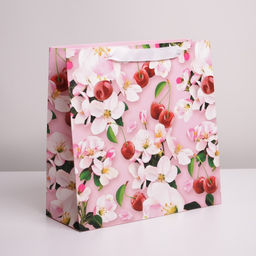 Пакет ламинированный квадратный You, 30 30 12 см - Дарите счастье фото 2