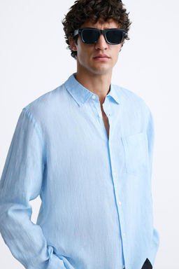 %100 KETEN GOMLEK - Zara фото 3