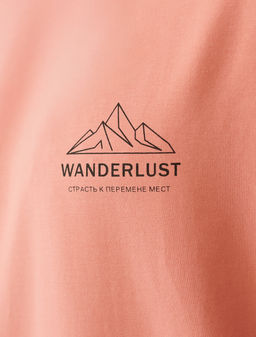 Футболка из премиального хлопка с авторским принтом - Vilatte фото 2