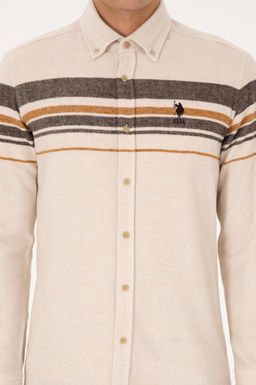 Erkek Krem Uzun Kollu G_mlek - U.s. polo assn фото 6