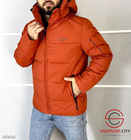 Куртка зимняя мужская с наполнителем холлофайбер