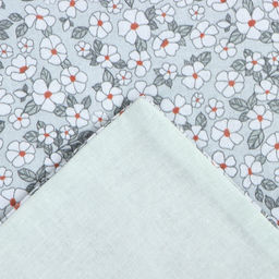 Постельное бельё Этель дуэт Small flowers, 143х215 см 2 шт, 220х240 см, 50х70 см 2 шт, поплин  фото 10