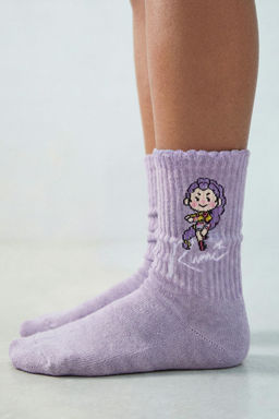 PACK TRES CALCETINES MEDIO KPOP DEMON HUNTERS NETFLIX  / Malva - Zara фото 2
