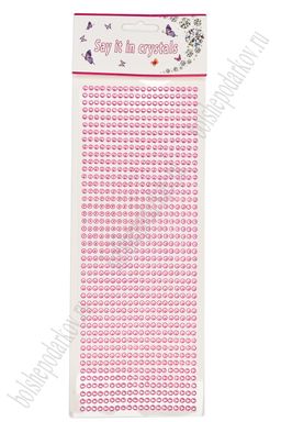 Стразы декоративные 4 мм (880 шт) SF-7358, светло-розовый