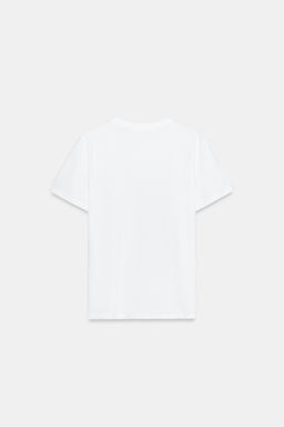 CAMISETA METALIZADA MANGA CORTA / Plata - Zara фото 2