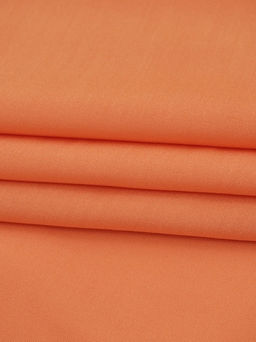 Штапель цв.Пастельно-оранжевый, ш.1.45м, вискоза-100%, 110гр/м.кв - Купава фото 2