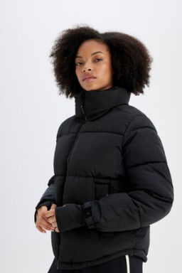 DeFactoFit Su Itici Sisme Mont Dik Yaka Fermuarl? Cepli