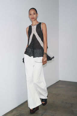 ZW COLLECTION POLKA DOT TOP