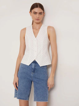 ЛУЧШАЯ ЦЕНА - Жилет приталенного кроя GL052/olivia