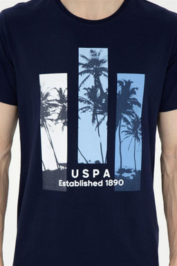 Мужская темно-синяя футболка - U.s. polo assn фото 6